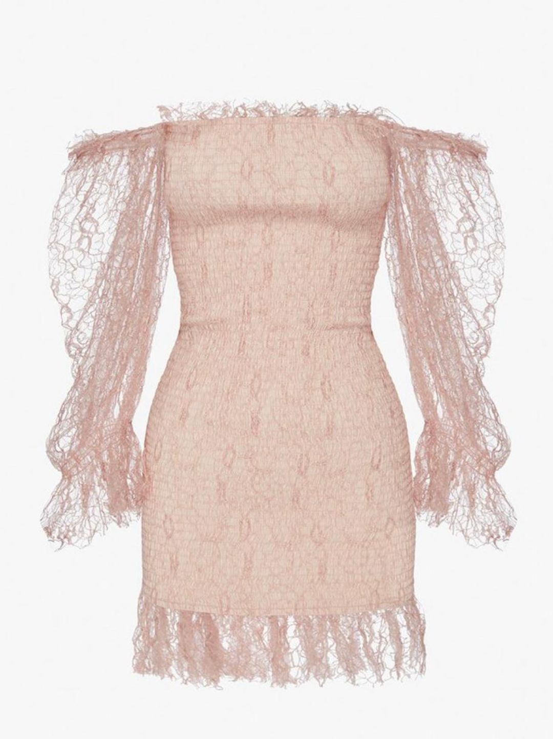 Alice McCall - AMORA ROUCH DRESS Blush 8 for rent on The Volte - main image