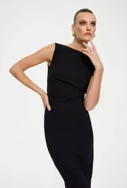 Effie Kats Verona Gown Black Size AU 10 for rent on The Volte - image 4