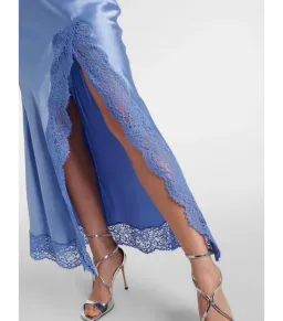 Rebecca Vallance Larisa Midi Dress Blue Size AU 10 for rent on The Volte - image 3