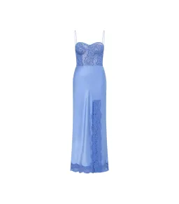 Rebecca Vallance Larisa Midi Dress Blue Size AU 10 for rent on The Volte - image 5