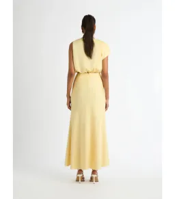 Sheike Milani Top and Midi Skirt in Lemon Size AU 6 for rent on The Volte - image 2