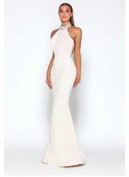 Doll house Amanda Cream Gown 8 for rent on The Volte - image 2