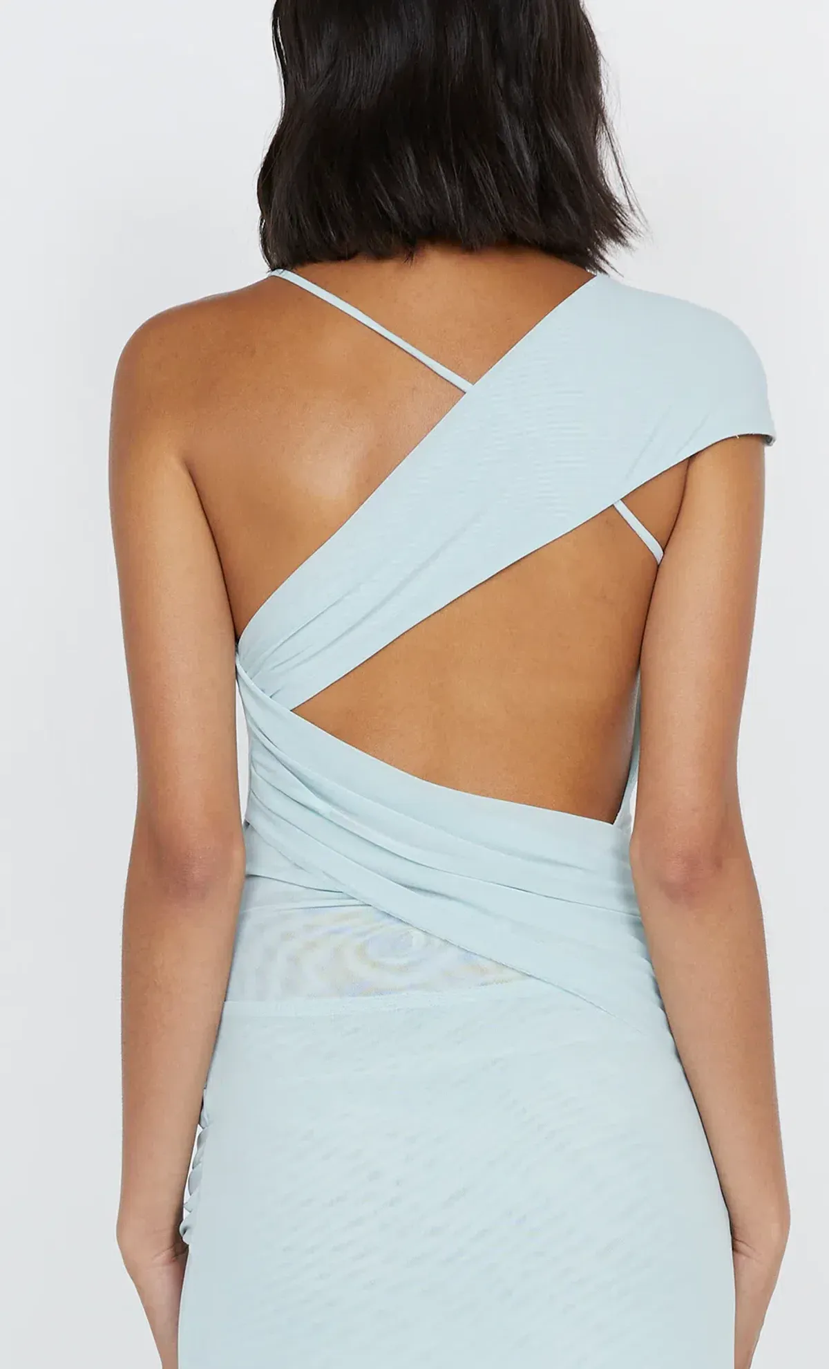 Bec & Bridge Alara Asym Dress Ocean Mist Size 8 - Image 3