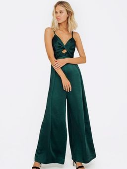 Sheike Willow Jumpsuit- Green Sz 16 for rent on The Volte - image 1