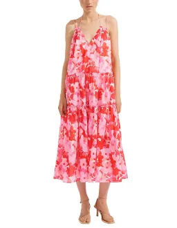 Steele Arya Dress In Camellia Size L / AU 12 for rent on The Volte - image 1