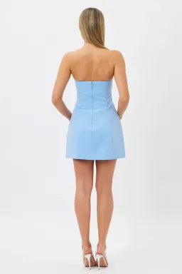 Bianca & Bridgett Inikia Mini Dress Blue Size 10 for rent on The Volte - image 3