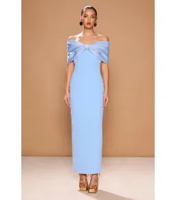 Sonya Moda Belluno Dress in Azzuro Size AU 12 for rent on The Volte - image 1