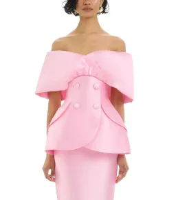 Eliya The Label Carmela Top and Maura Skirt Pink Size AU 8 for rent on The Volte - image 3