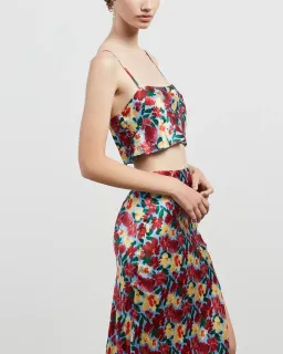 Bec & Bridge Lucette Cami and Skirt Floral Size AU 14 for rent on The Volte - image 4