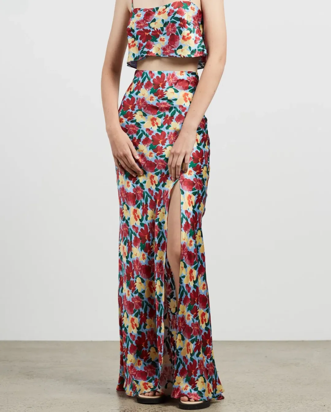 Bec & Bridge Lucette Cami and Skirt Floral Size AU 14 for rent on The Volte - main image