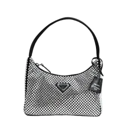 Prada Satin Crystal Mini Bag Black for rent on The Volte - image 1