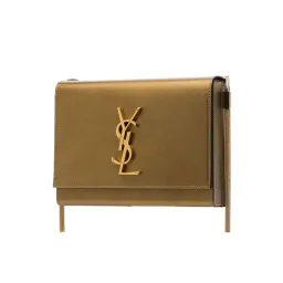 Saint Laurent Kate Box Bag Gold for rent on The Volte - image 2