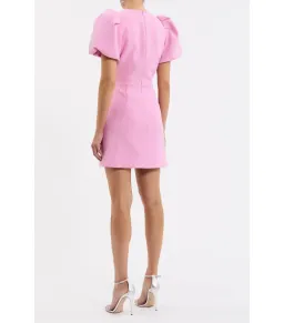 Rebecca Vallance Juliana Mini Dress Pink Size AU 12 for rent on The Volte - image 4