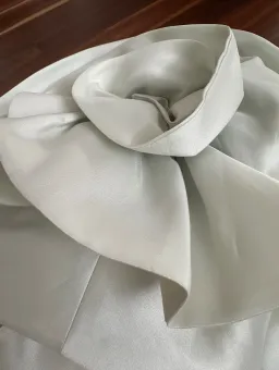 Sierra Darien Voluminous Flower Design Dress Silver Size AU 8 for rent on The Volte - image 3