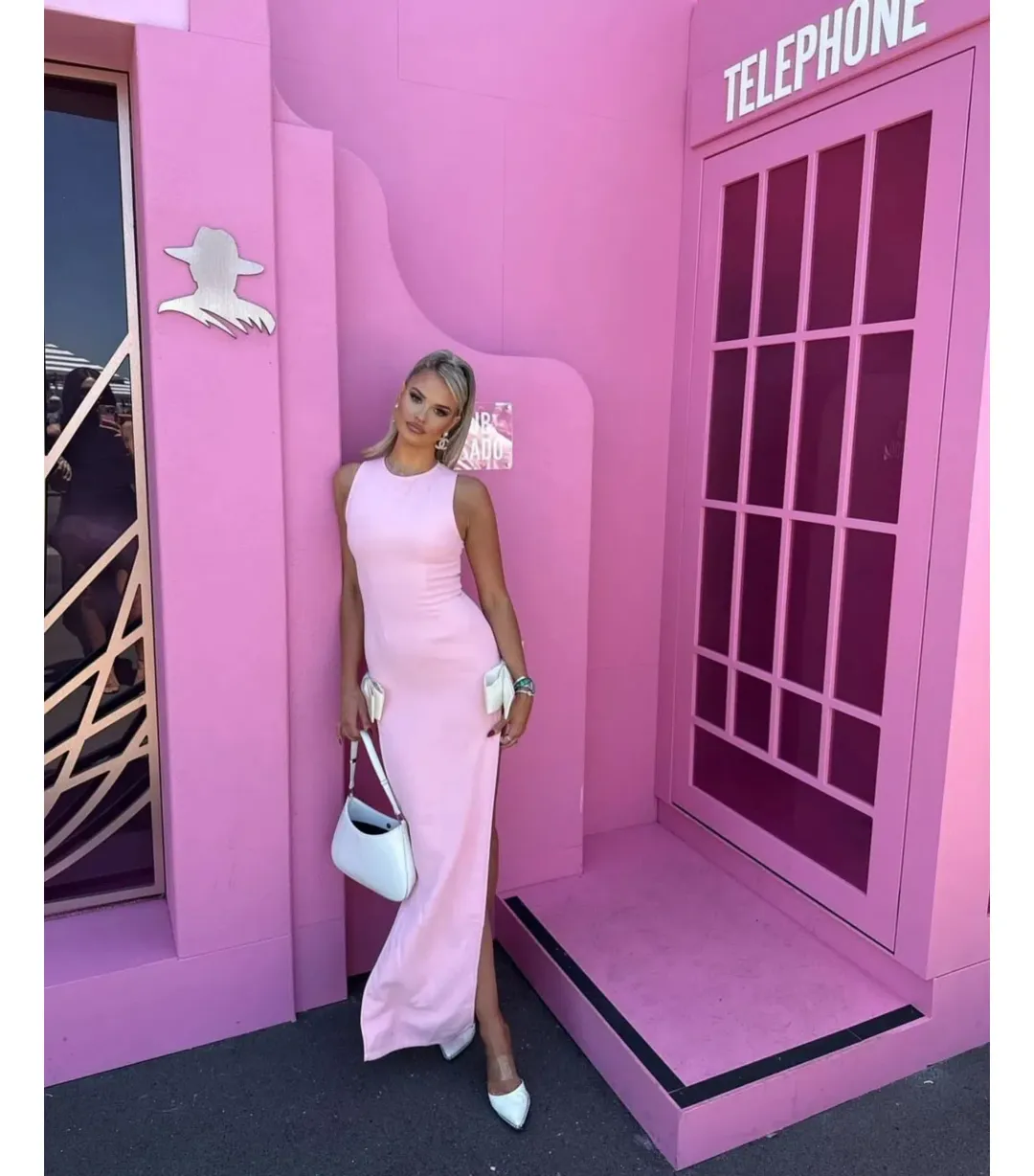 Atoir Jana Dress in Pink Size AU 12 for rent on The Volte - main image