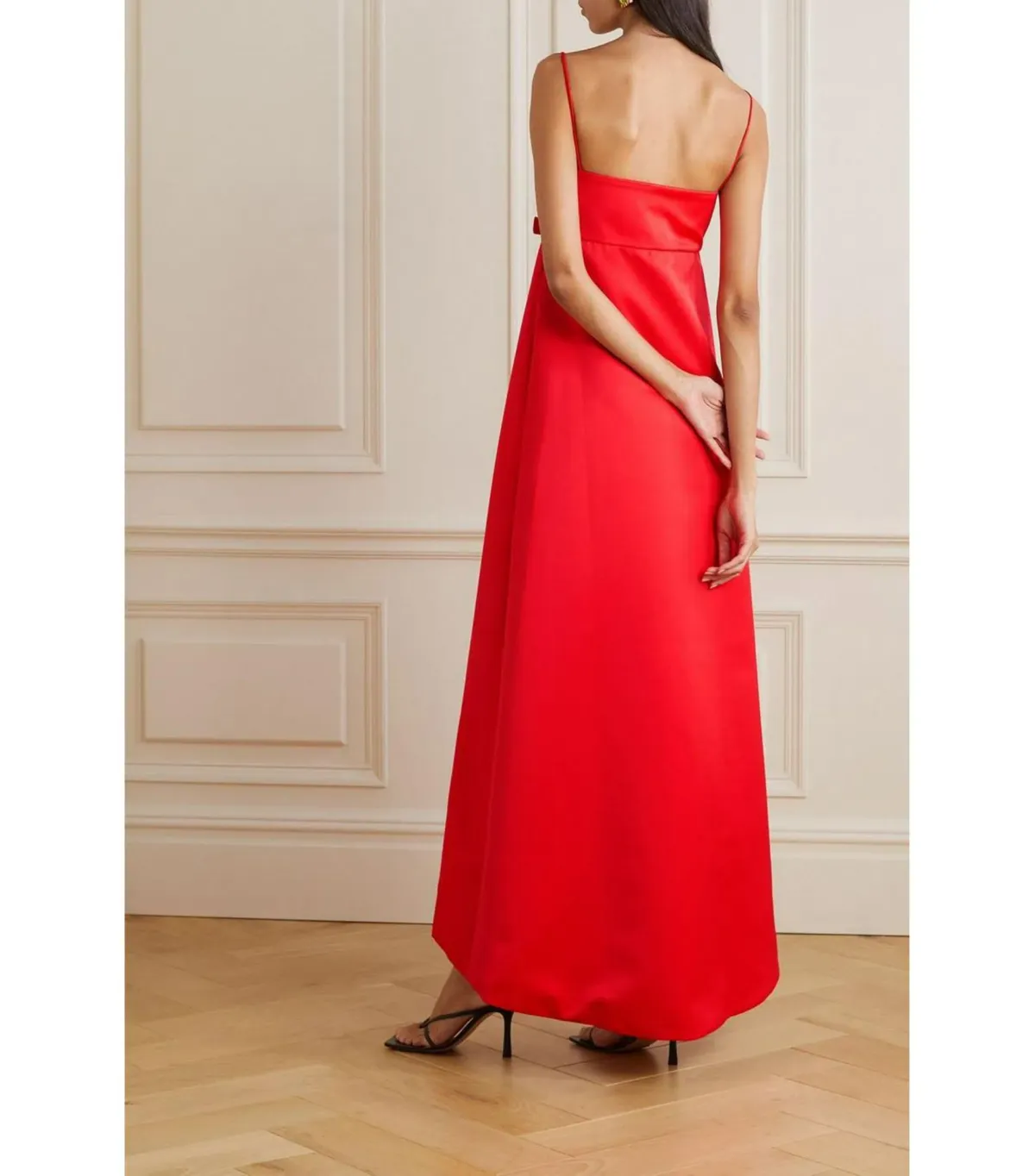Bernadette Philippe Duchesse Stain Gown Red Size AU 6 - Image 2