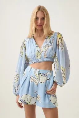 Aje Romantica Shirt + Short Size 12 for rent on The Volte - image 1