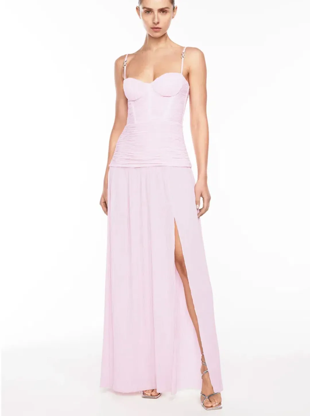 Double Time Pleat Dress for rent on The Volte - main image