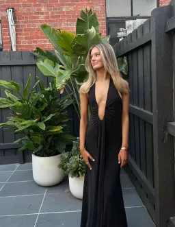 MISHA JENNIFER CUPRO MAXI Size 6/XS for rent on The Volte - image 1