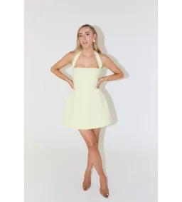 Odd Muse The Ultimate Muse Structured Mini Dress Lime XL/Au 14 for rent on The Volte - image 1