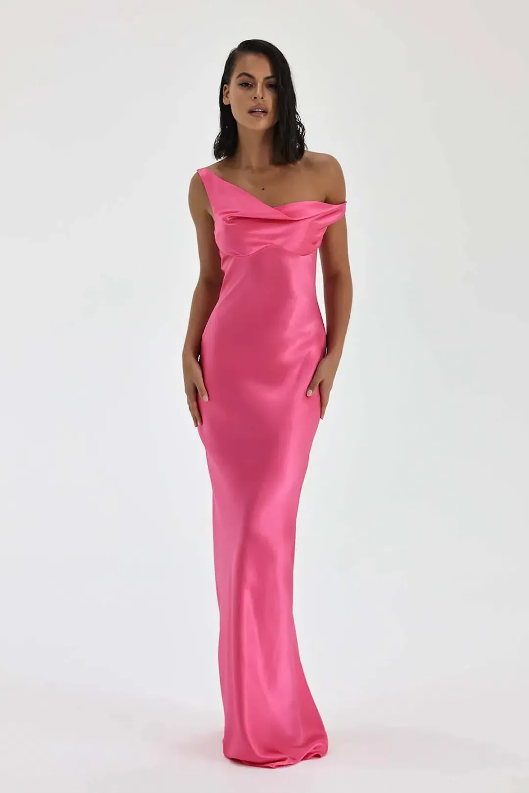 Natalie Rolt Monika Gown Pink Size 1 / AU 8 for rent on The Volte - main image