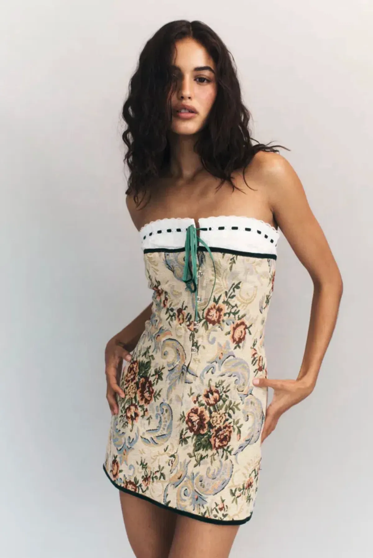 With Jean Sabrin Mini Dress in Tabi Size M / AU 8 - Image 1