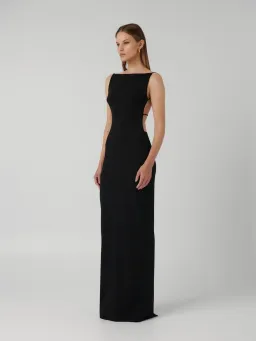 Effie Kats Gabbi Gown Black Size S / AU 8 for rent on The Volte - image 2