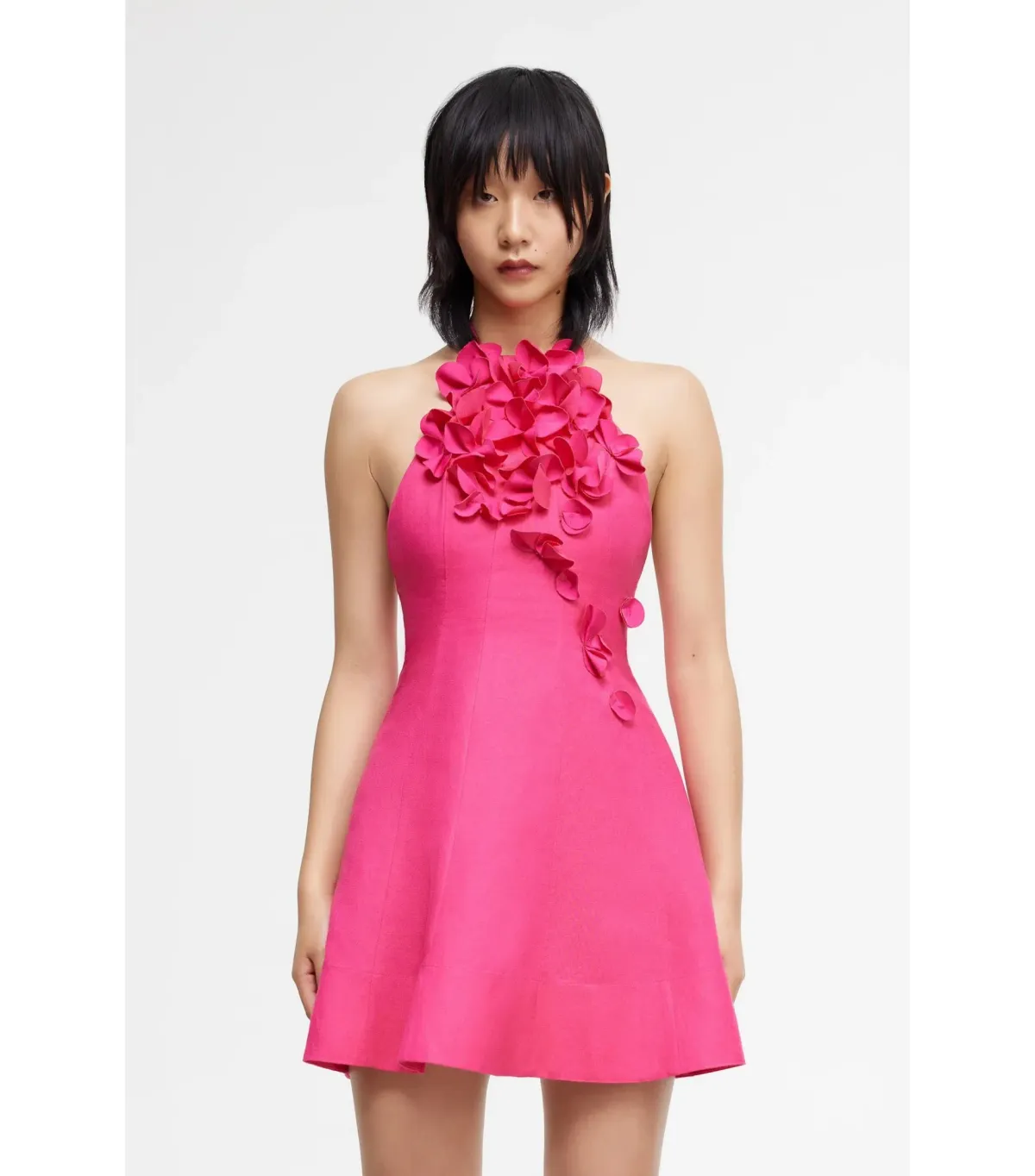 Acler Toren Mini Dress in Pink Size AU 10 - Image 5