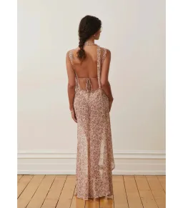 Arcina Ori Amelie Dress in Floral Mauve Size L / AU 12 for rent on The Volte - image 3