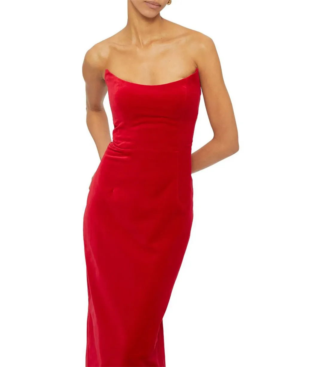 Ginger & Smart Soloist Dress Red Size AU 10 for rent on The Volte - main image