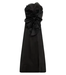 Aje Energy Midi Dress in Black Size AU 8 for rent on The Volte - image 6