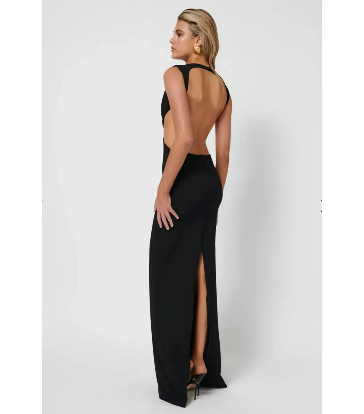 Effie Kats Valencia Gown in Black Size AU 8 - Image 2