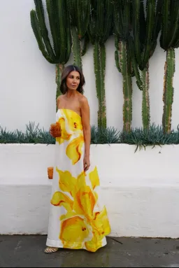 Acler Hopton Dress in Ivory Calla Lily Size 10 for rent on The Volte - image 5