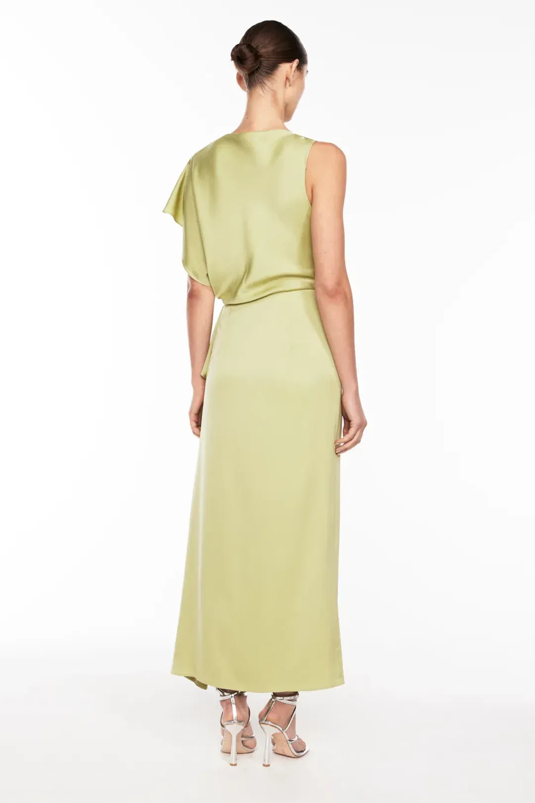 Manning Cartell Melodrama Asymmetric Dress Apple Green Size S / AU 8 for rent on The Volte - main image