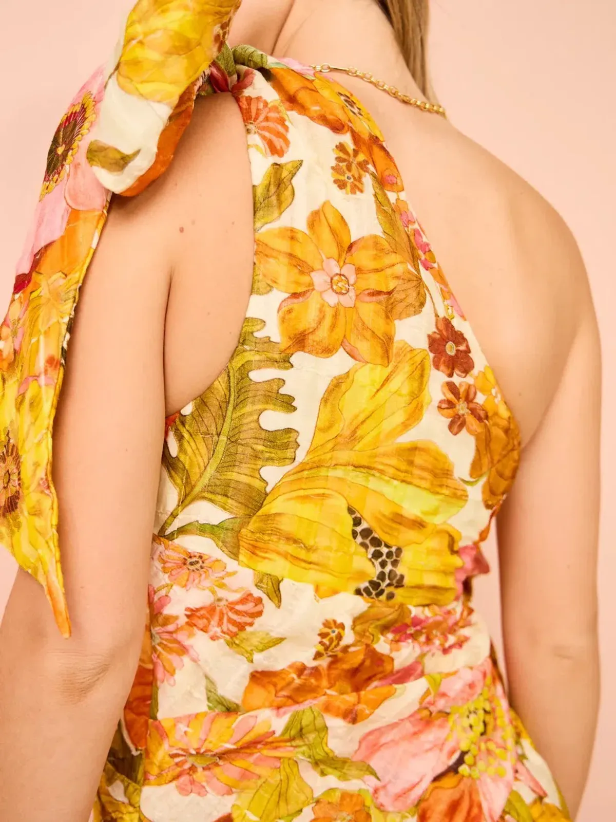 Alemais Silas One Shoulder Maxi Gown Multi Size 10 - Image 11