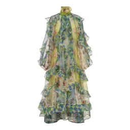 Alemais Guardian Ruffled Silk Organza Gown Size 10 Au for rent on The Volte - image 10