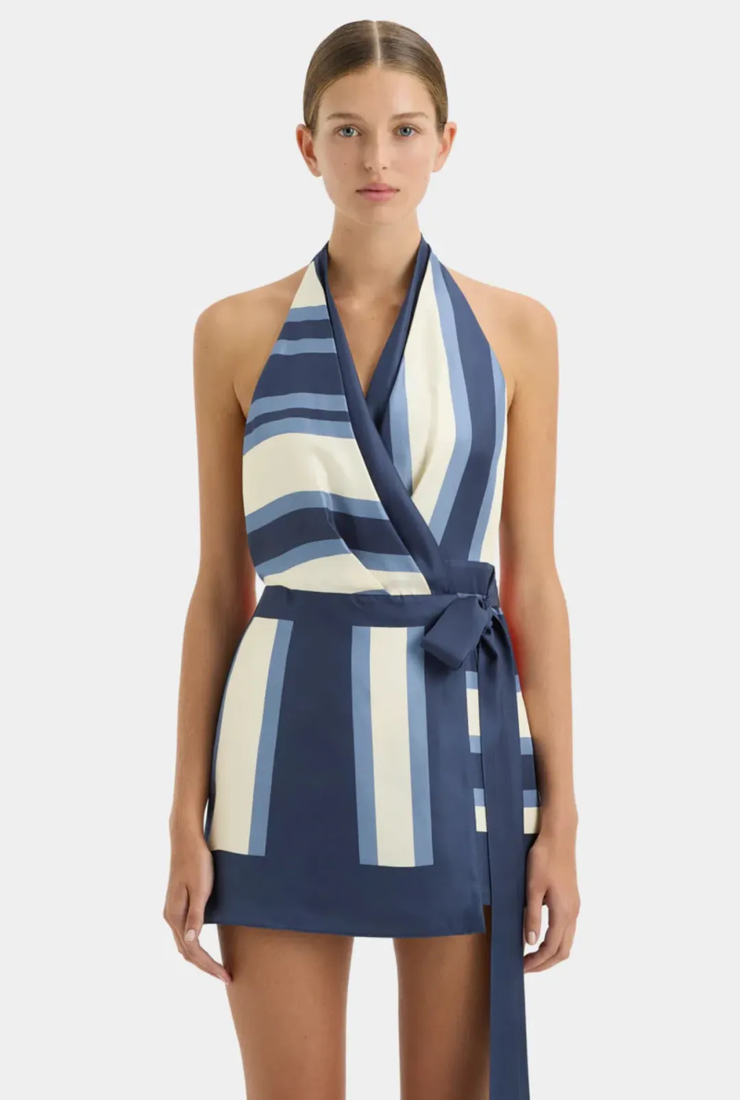 Sir the label Dazed wrap halter mini size 0/6 for rent on The Volte - main image