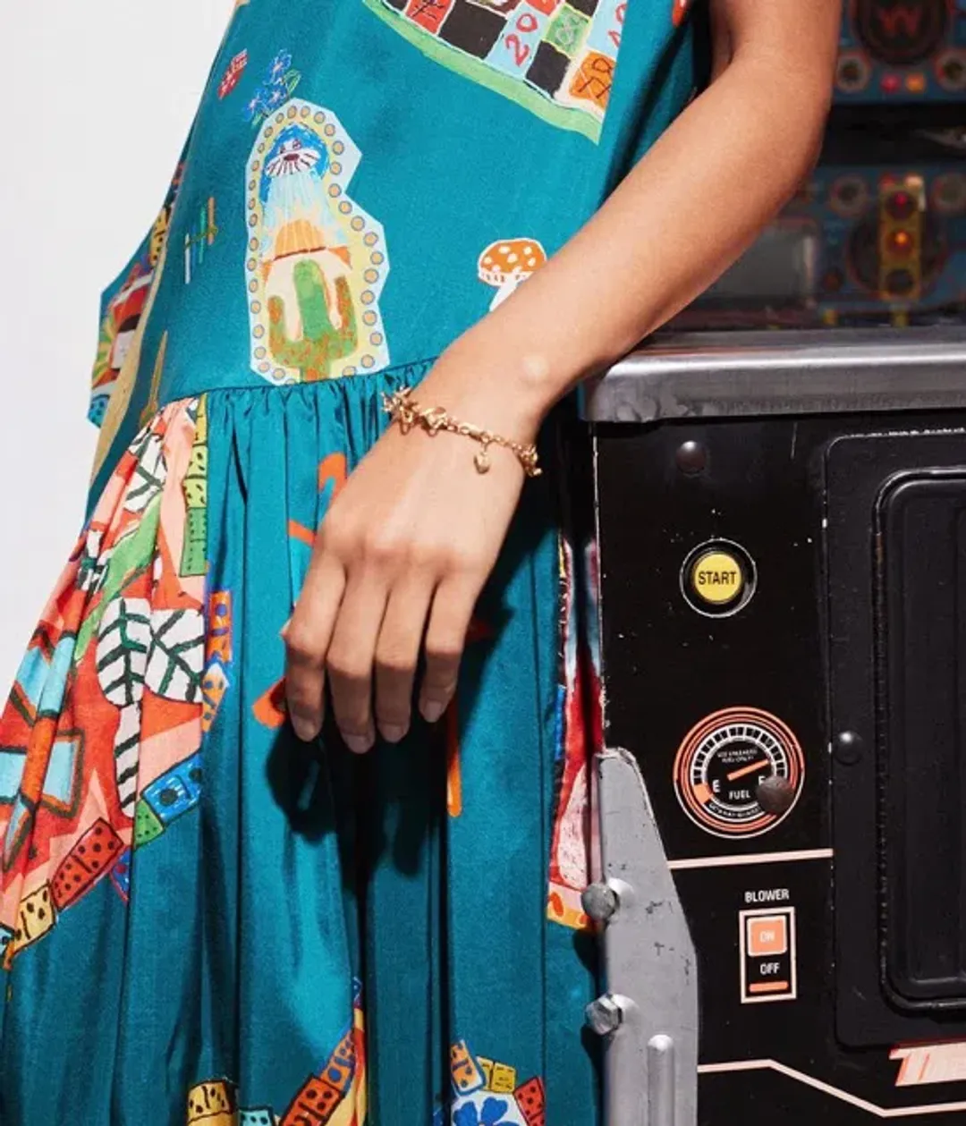 ALEMAIS Rollers Gown Multi Size 10 AU for rent on The Volte - main image