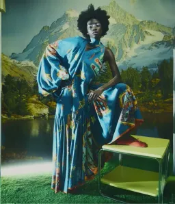 ALEMAIS Rollers Gown Multi Size 10 AU for rent on The Volte - image 7