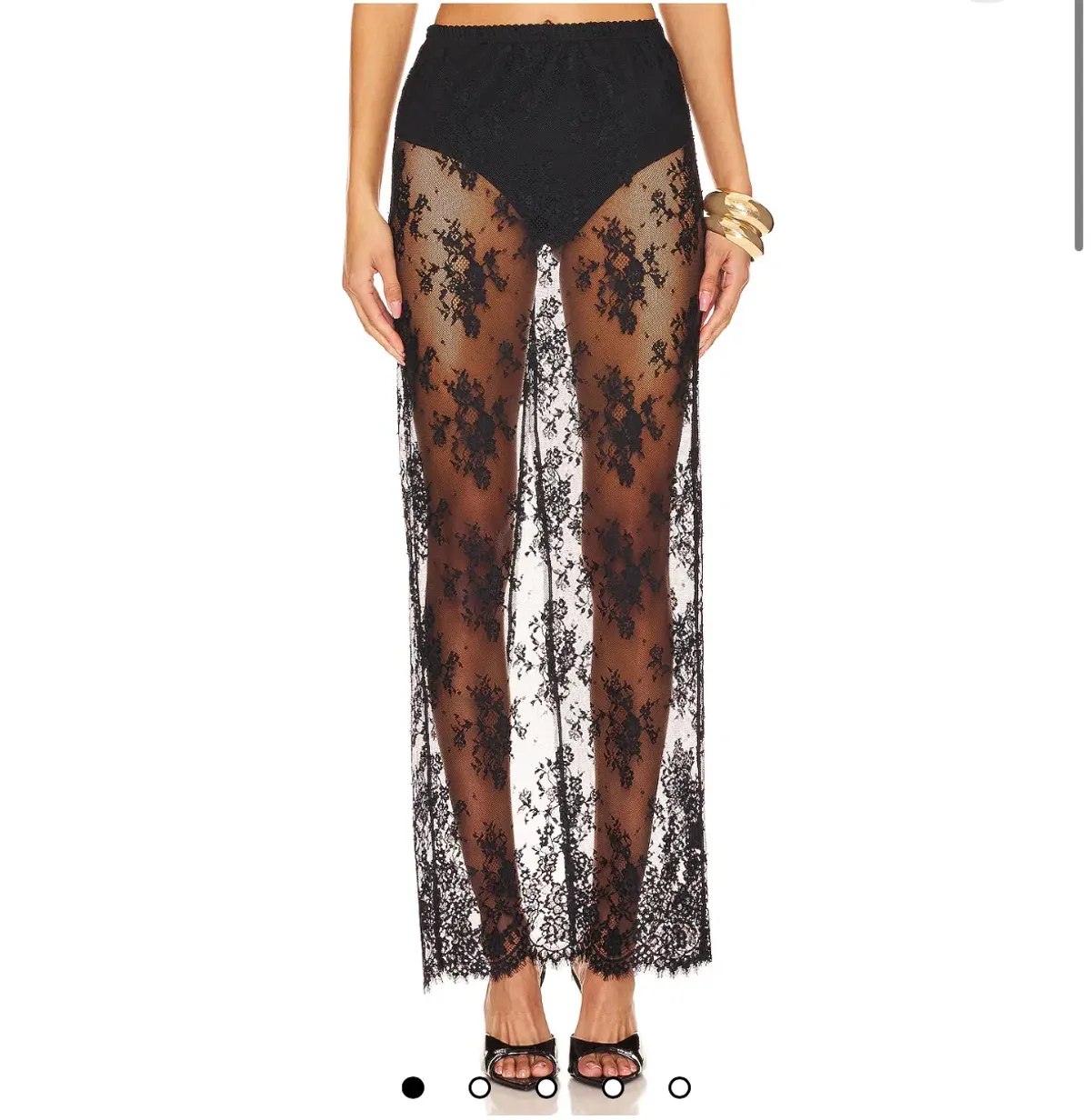 NBD Anjali Maxi Skirt in Black Size 6/XXS - Image 2