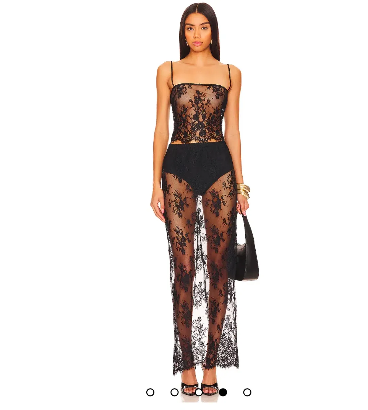 NBD Anjali Maxi Skirt in Black Size 6/XXS - Image 1