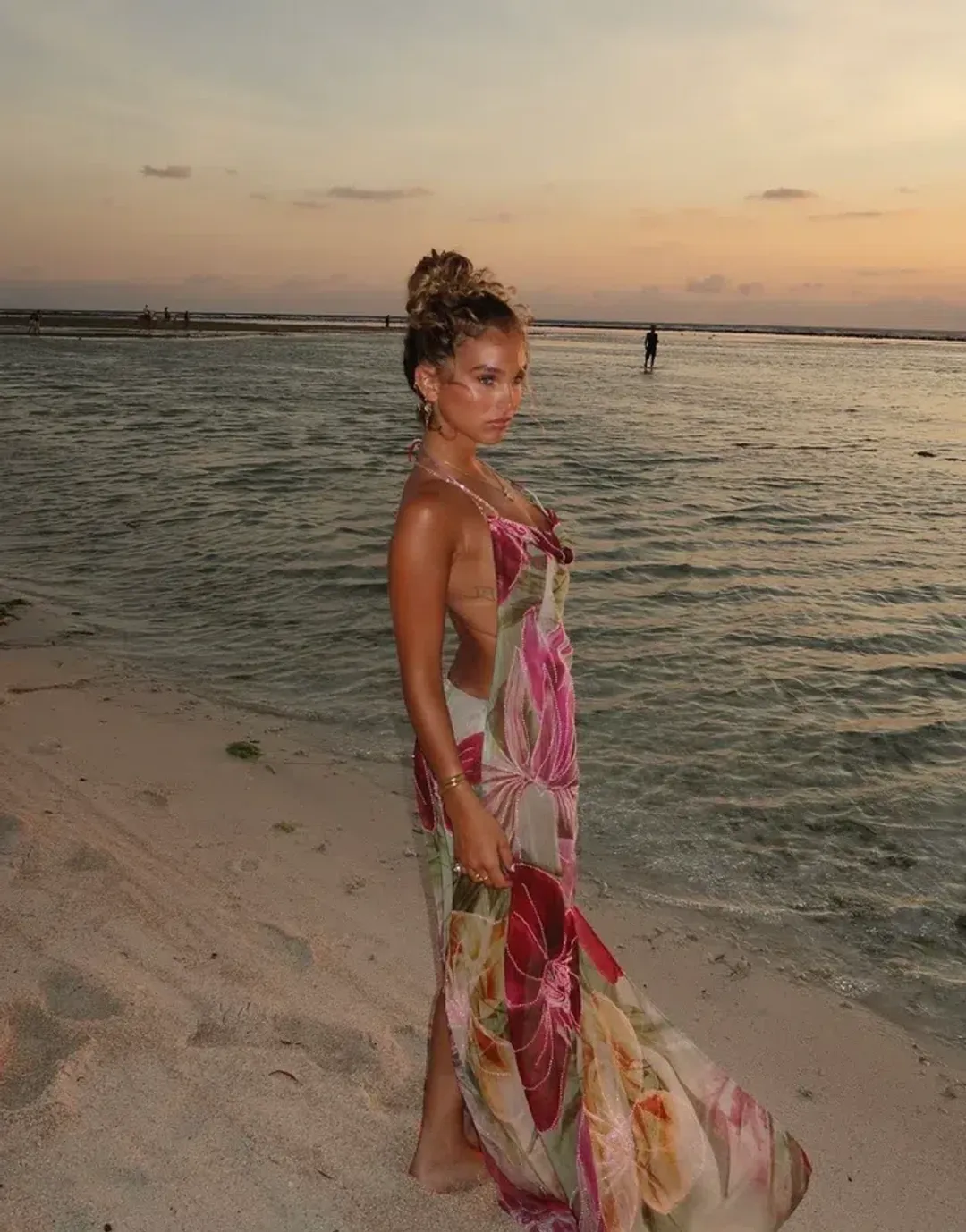 Jaded London Dahlia Maxi Dress Floral Size AU 6 for rent on The Volte - main image