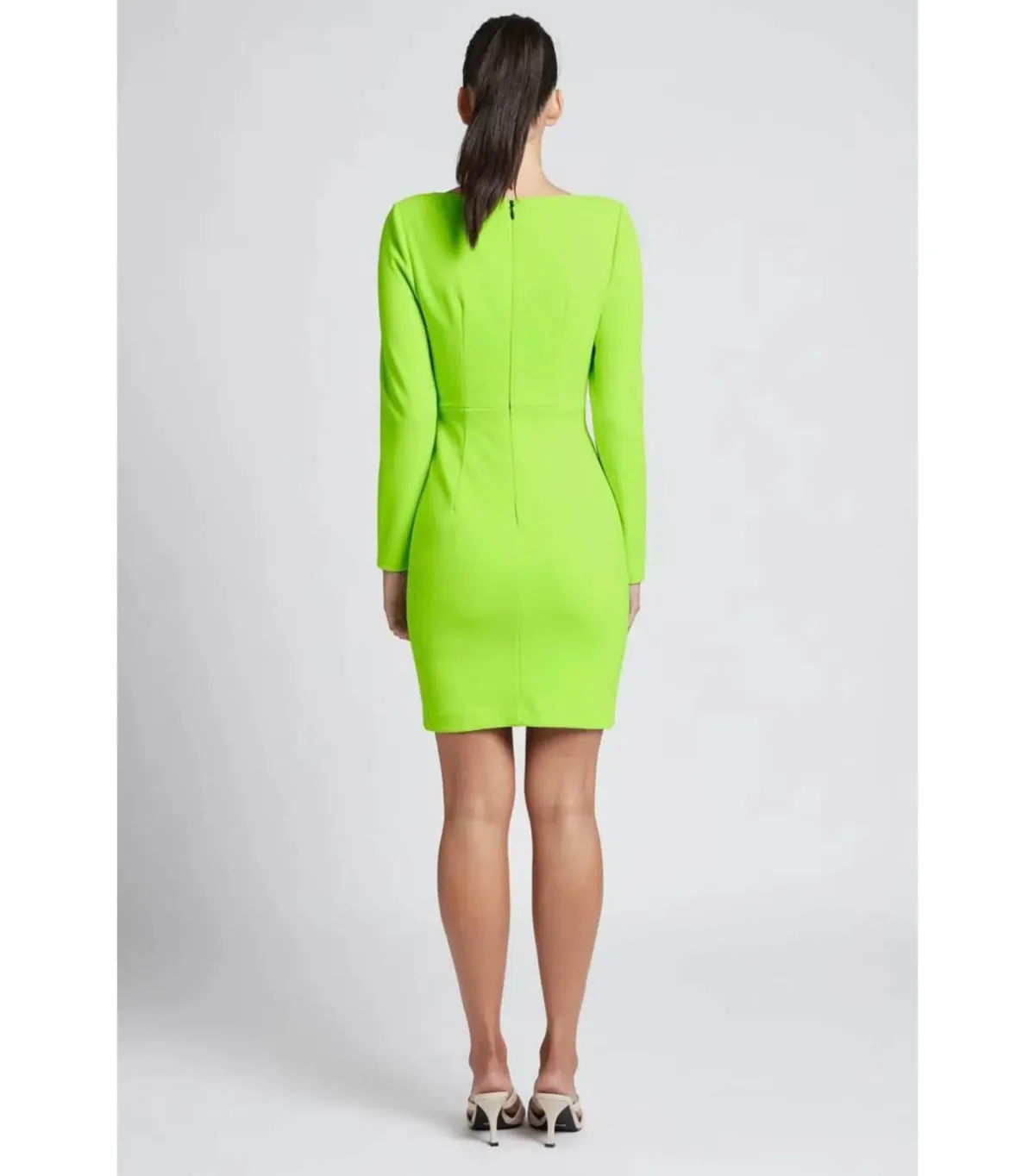 Sheike Willow Dress Bold Green Size AU 14 - Image 3