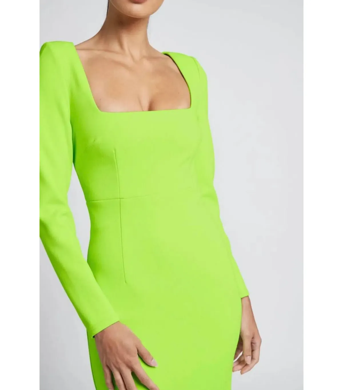 Sheike Willow Dress Bold Green Size AU 14 - Image 2