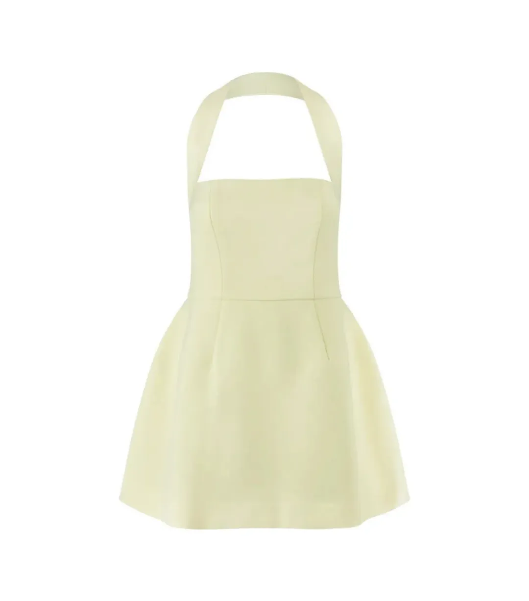 Odd Muse The Ultimate Muse Structured Mini Dress Lime Size M / AU 10 for rent on The Volte - main image