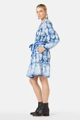 Gorman Porcelain Paradise Mini Party Dress Print Size 20 for rent on The Volte - image 4