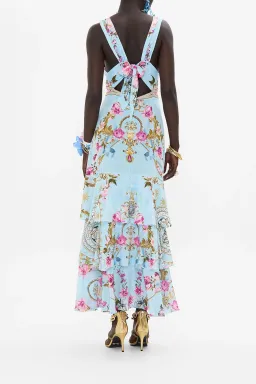 Camilla Down The Garden Path Tiered Ruffle Hem Dress Size 10 for rent on The Volte - image 2