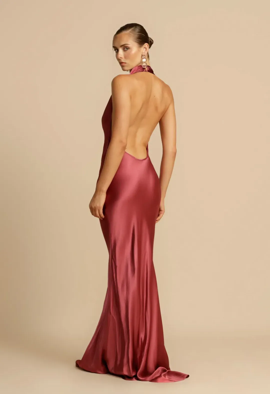 Arcina Ori Gaia Dress Rich Plum Size S / AU 8 for rent on The Volte - main image