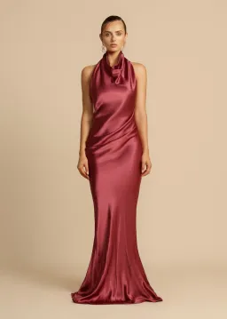 Arcina Ori Gaia Dress Rich Plum Size S / AU 8 for rent on The Volte - image 1