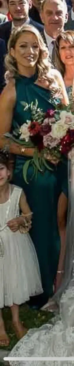 Elle Zeitoune William Gown Emerald Green 10 for rent on The Volte - image 7